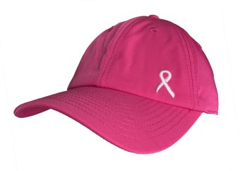 Pink sports cap