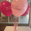 Lyserød Lørdag balloner, 100 stk.